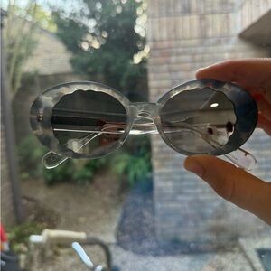 Krewe Alixe Blue Sunglasses